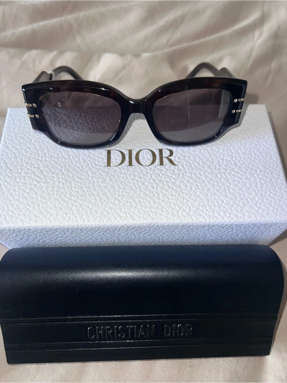 DiorSignature S13I Brown Rectangular Sung